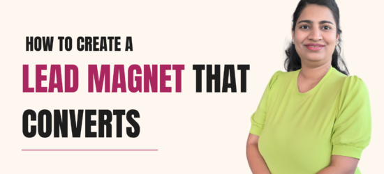 CReate a High Converting lead magnet graphic