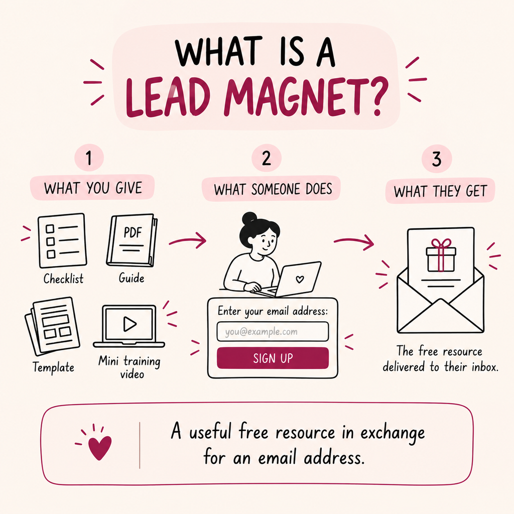 What is a Lead magnet Infographic